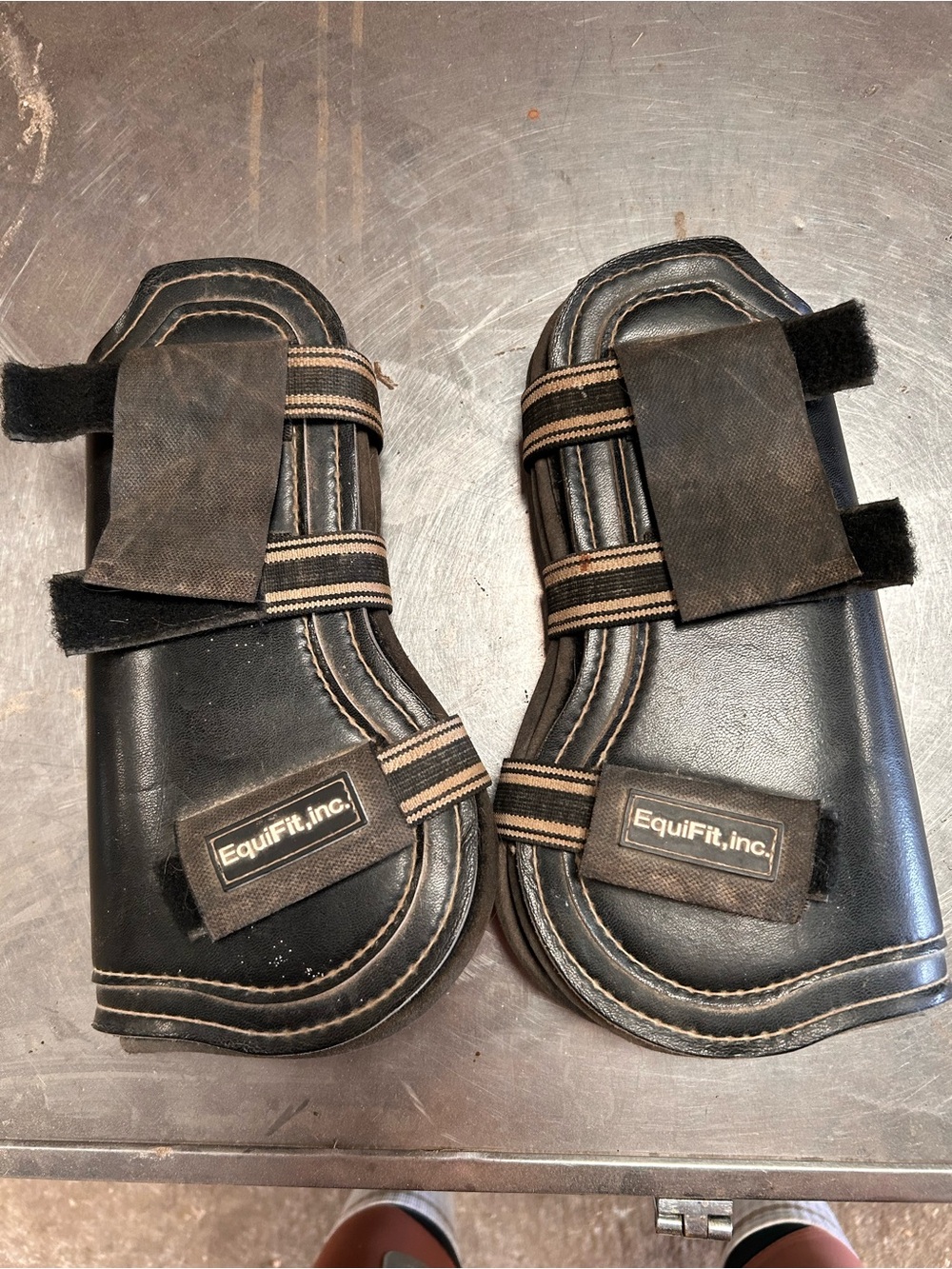 EquiFit Inc. Black Front Boots